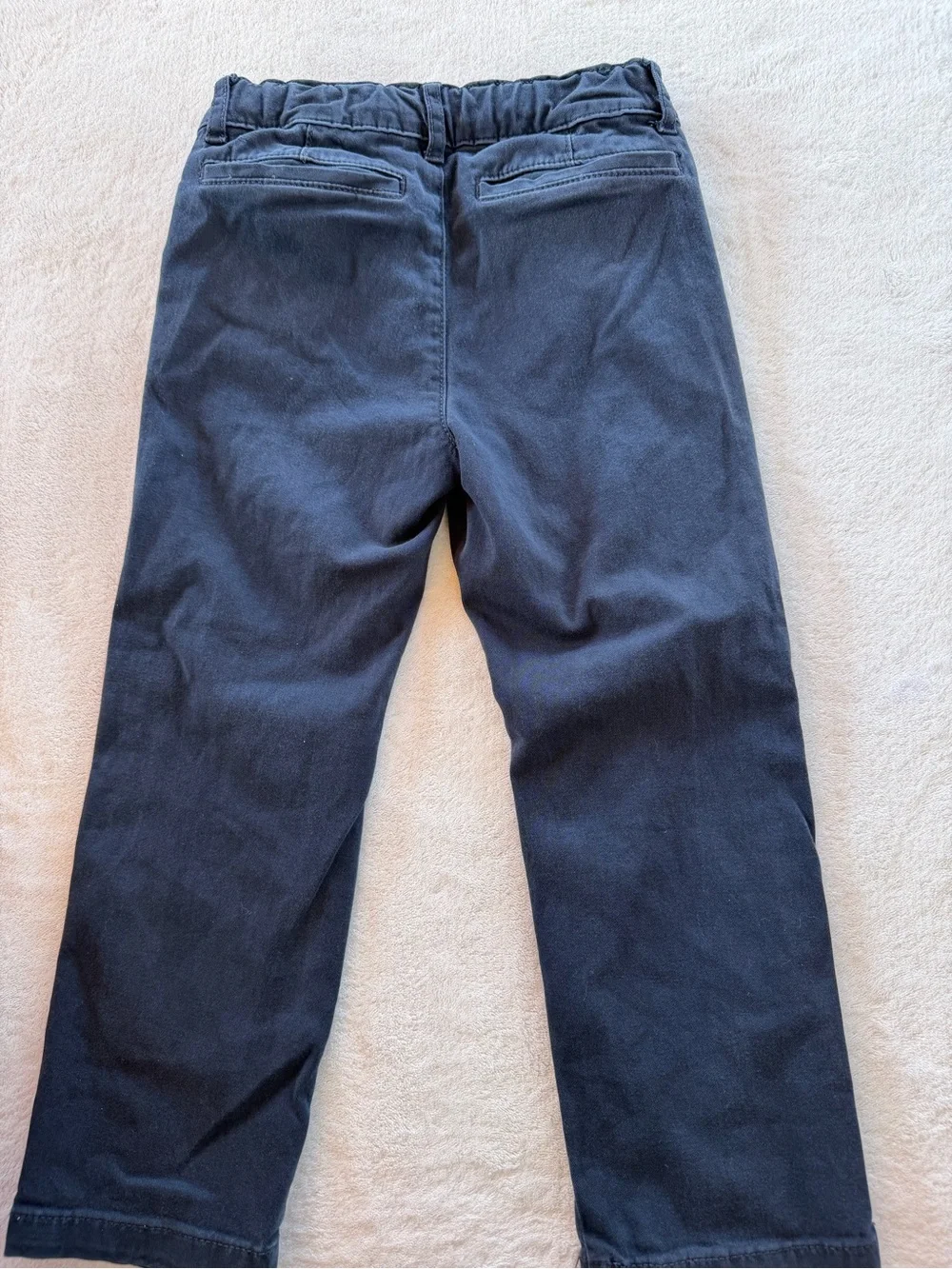 Bundle-Uniform 3Pants-The Children's Place-Boys Pull-On-Navy & Khaki Size 5